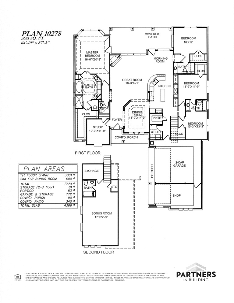 PIB Plan 10278